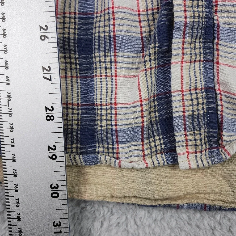 Falls Creek Plaid Short Sleeve Button Up Shirt Modern Fit Mens XXL‎ Bundle of 2 - Picture 8 of 9
